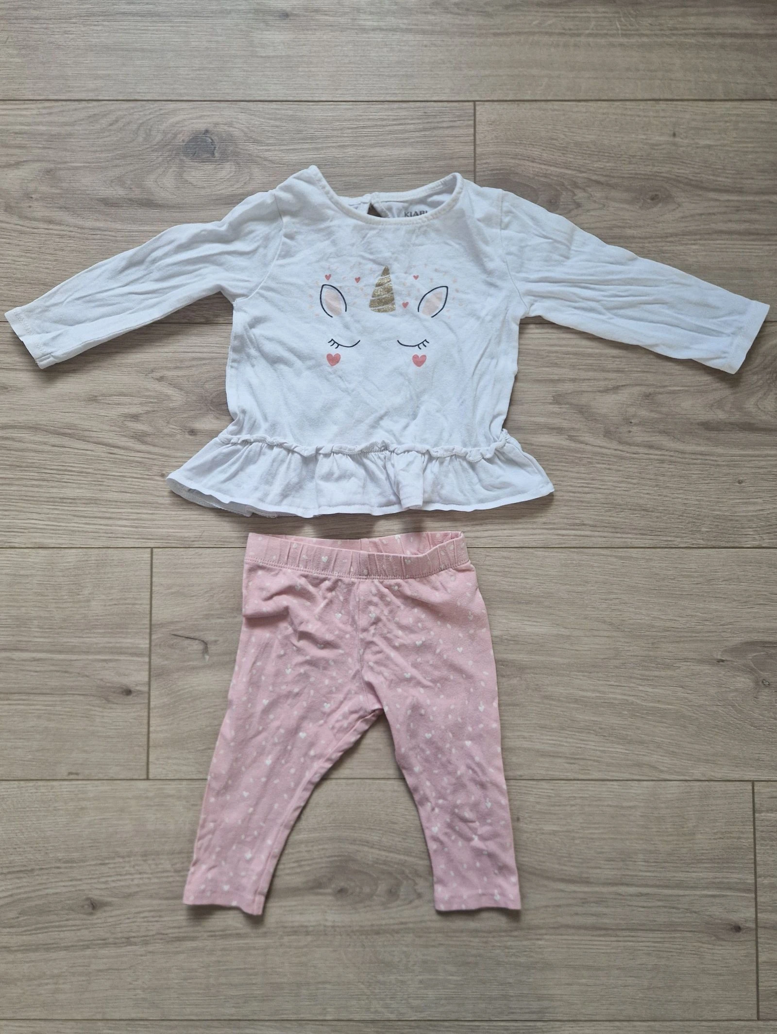 🦄 Ensemble bébé fille – KIABI – 12 mois – bon état